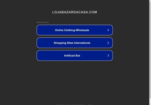 lojabazardacasa.com capture - 2025-04-27 04:21:04
