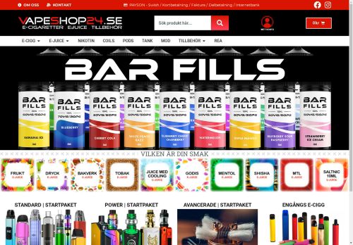 vaporstore.se capture - 2025-04-27 05:15:24
