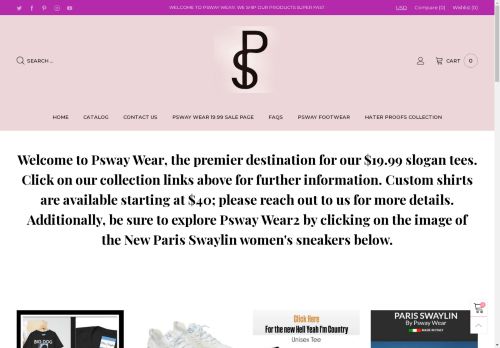 pswaywear.com capture - 2025-04-27 07:14:31