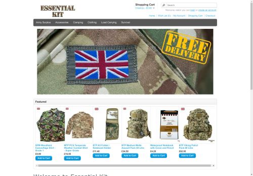 essential-kit.co.uk capture - 2025-04-27 08:25:07