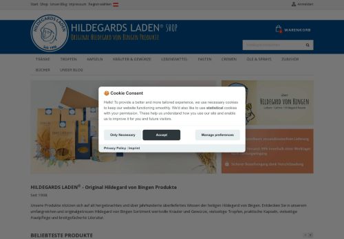 hildegards-laden.com capture - 2025-04-27 08:29:15