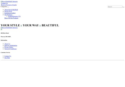 royalsheffieldcabinetry.com capture - 2025-04-27 08:43:10