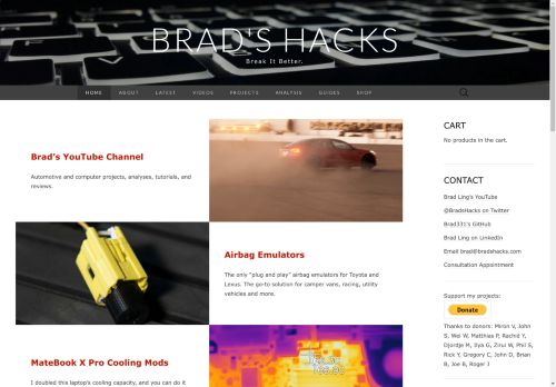 bradshacks.com capture - 2025-04-27 09:50:12