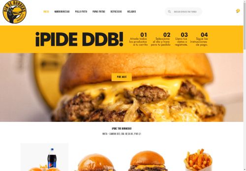 diadeburgers.com capture - 2025-04-27 10:51:50