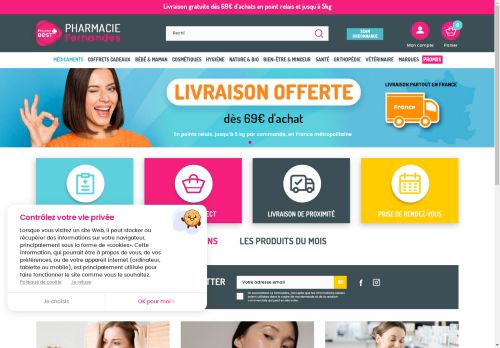 pharmaciefernandes.com capture - 2025-04-27 11:29:38