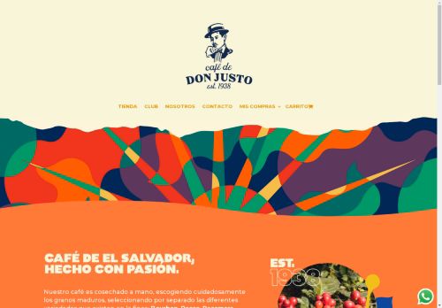 cafededonjusto.com capture - 2025-04-27 15:05:46