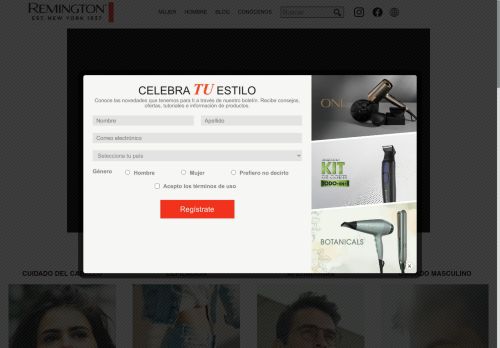 productosremington.com capture - 2025-04-27 15:43:38