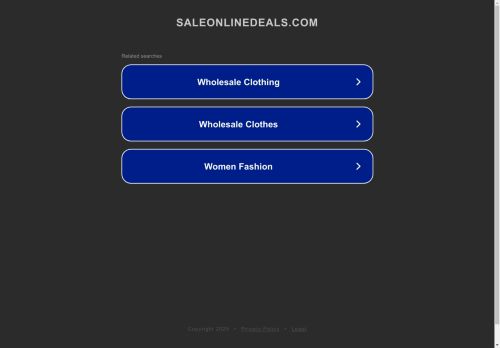 Saleonlinedeals capture - 2025-04-27 16:34:18