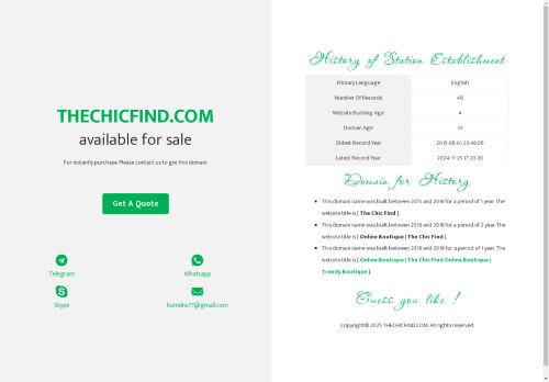 The Chic Find capture - 2025-04-27 16:54:23