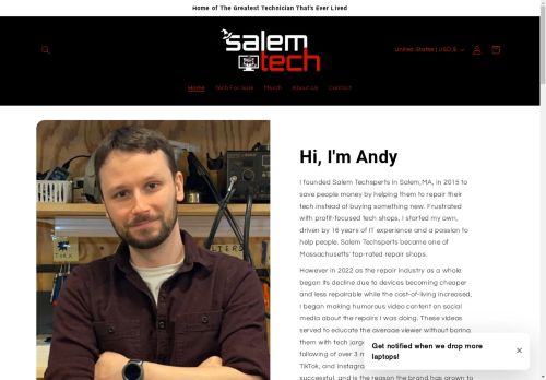 salemtechsperts.com capture - 2025-04-27 18:52:53
