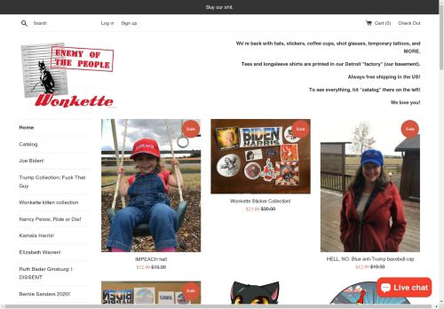 wonkettebazaar.com capture - 2025-04-27 21:35:24