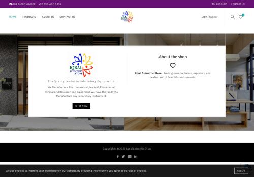 iqbalscientific.com capture - 2025-04-27 22:05:58
