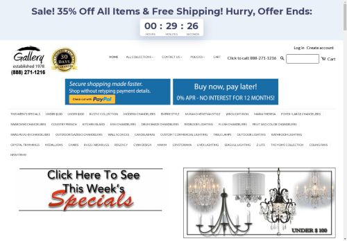 gallerychandeliers.com capture - 2025-04-28 00:32:23