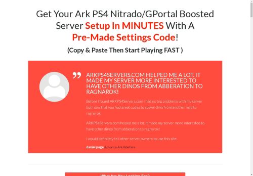 arkps4servers.com capture - 2025-04-28 01:18:56
