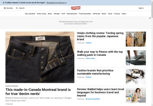 Canoe.com capture - 2025-04-28 03:11:11