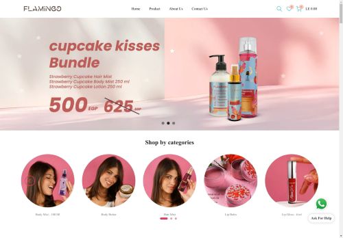 flamingocosmetic.com capture - 2025-04-28 07:48:57