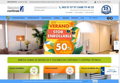 tecnocortinas.com capture - 2025-04-28 09:58:43