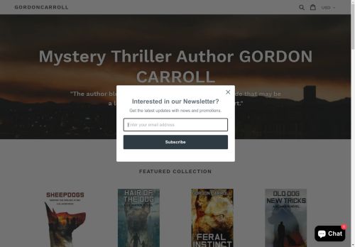 gordoncarrollbooks.com capture - 2025-04-28 10:30:18