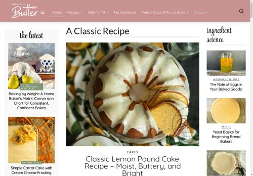 beginwithbutter.com capture - 2025-04-28 11:32:06