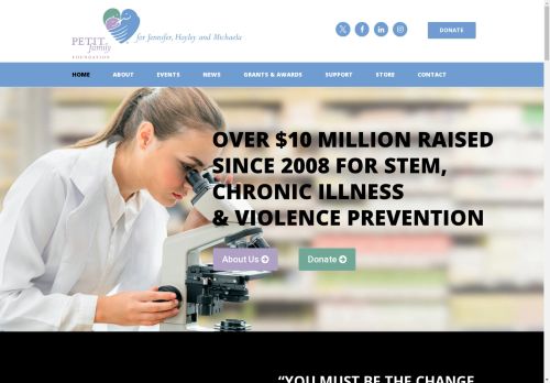 petitfamilyfoundation.org capture - 2025-04-28 11:47:23