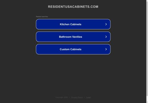 residentusacabinets.com capture - 2025-04-28 11:53:34