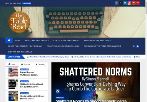 thetableread.co.uk capture - 2025-04-28 12:44:35