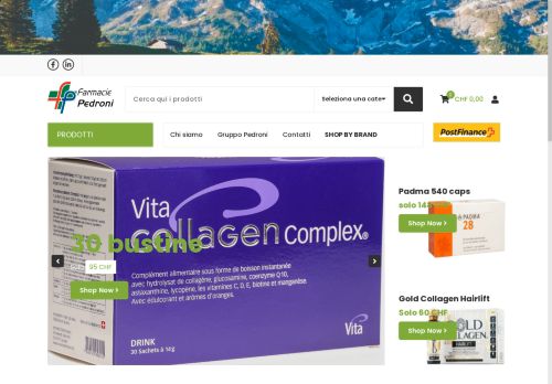 farmaciadellealpi.ch capture - 2025-04-28 13:56:12