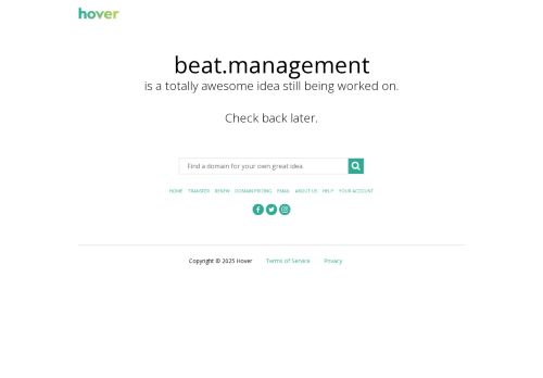 BEAT Management capture - 2025-04-28 14:26:41