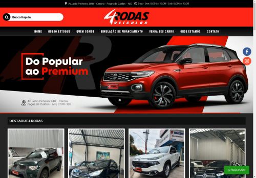 4rodasveiculos.com capture - 2025-04-28 16:49:57