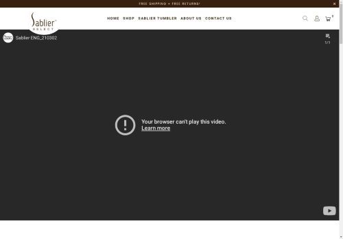 sabliercoffee.com capture - 2025-04-28 20:07:55