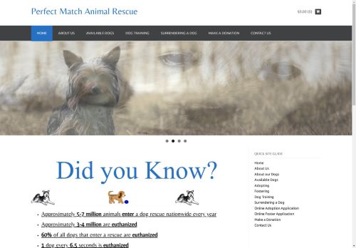 perfectmatchrescue.org capture - 2025-04-28 23:10:29