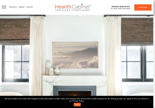 Hearthcabinet Ventless Fireplaces capture - 2025-04-29 01:27:25