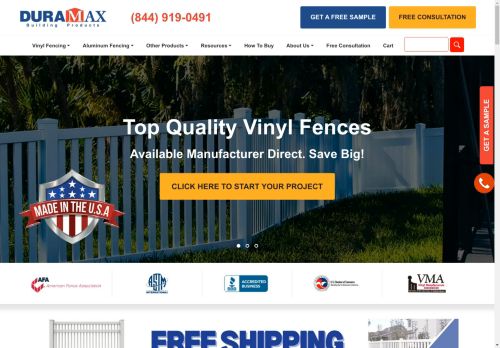 duramaxfences.com capture - 2025-04-29 13:25:38