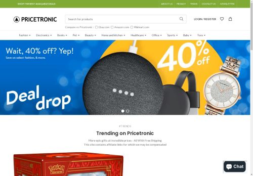 pricetronic.com capture - 2025-04-29 18:06:24