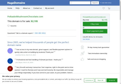 polkadotmushroomchocolate.com capture - 2025-04-29 18:12:40