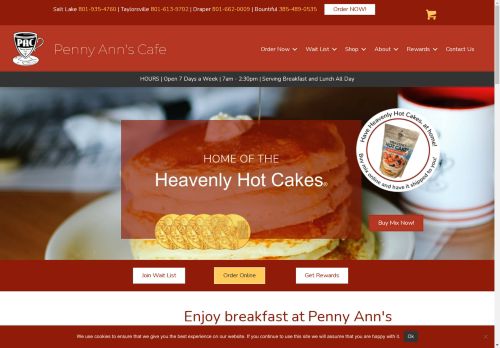 pennyannscafe.com capture - 2025-04-29 20:41:43