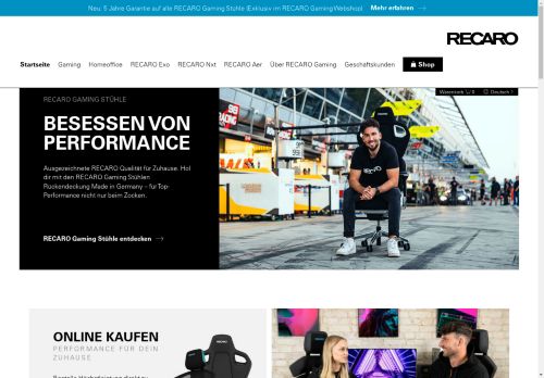 recaro-egaming.com capture - 2025-04-29 21:25:59