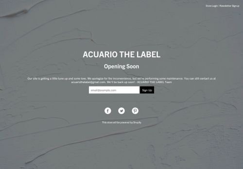 acuariothelabel.com capture - 2025-04-29 21:53:18