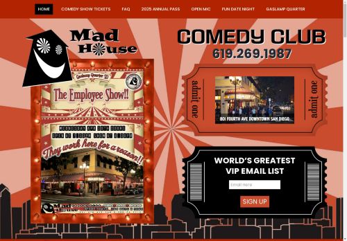 madhousecomedyclub.com capture - 2025-04-29 23:03:24