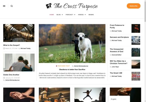 thecrosspurpose.com capture - 2025-04-30 07:30:28