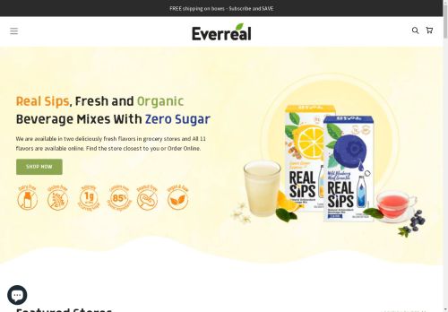 everrealorganics.com capture - 2025-04-30 09:58:38