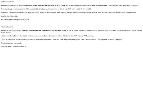 gold-shop.sk capture - 2025-04-30 11:14:55