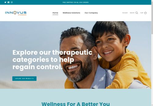 Innovus Pharmaceuticals capture - 2025-04-30 12:28:05