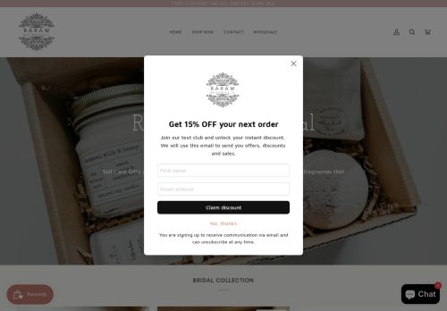 rarawbotanicals.com capture - 2025-04-30 13:14:24