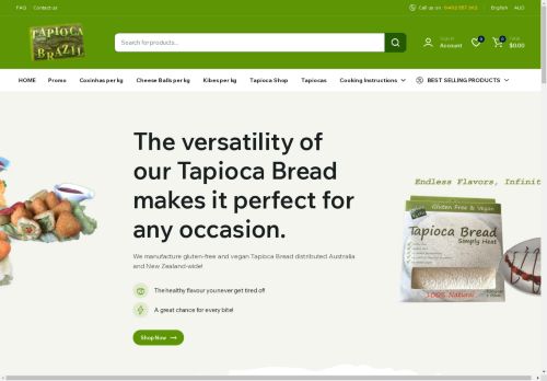 tapiocabrazil.com capture - 2025-04-30 13:35:43