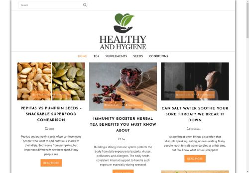 healthyandhygiene.com capture - 2025-04-30 14:30:25