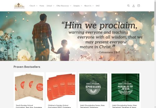 onestoryministries.org capture - 2025-04-30 18:51:28