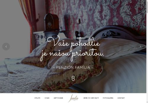 penzionfamilia.sk capture - 2025-04-30 19:57:03