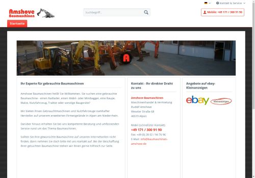amshove-baumaschinen.com capture - 2025-04-30 21:11:59