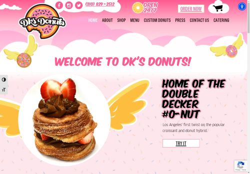 dksdonuts.com capture - 2025-04-30 21:52:23